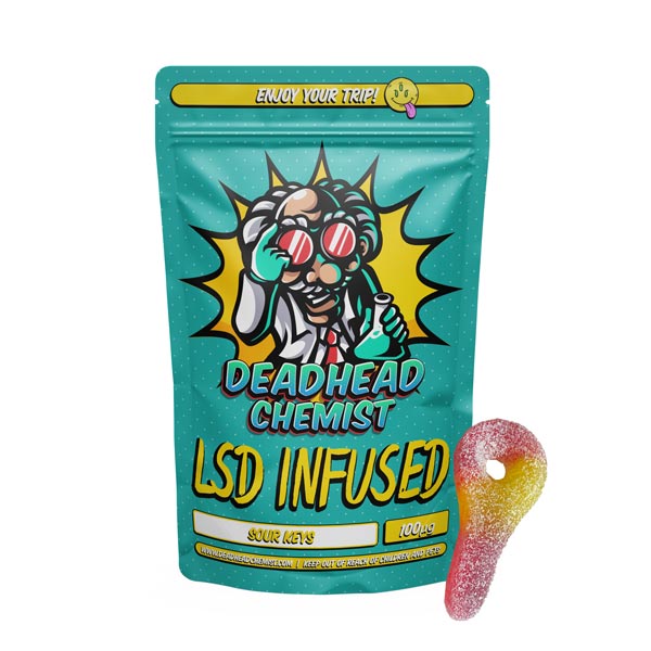 LSD Edible 100ug Sour Key Deadhead Chemist - Deadhead Chemist Store